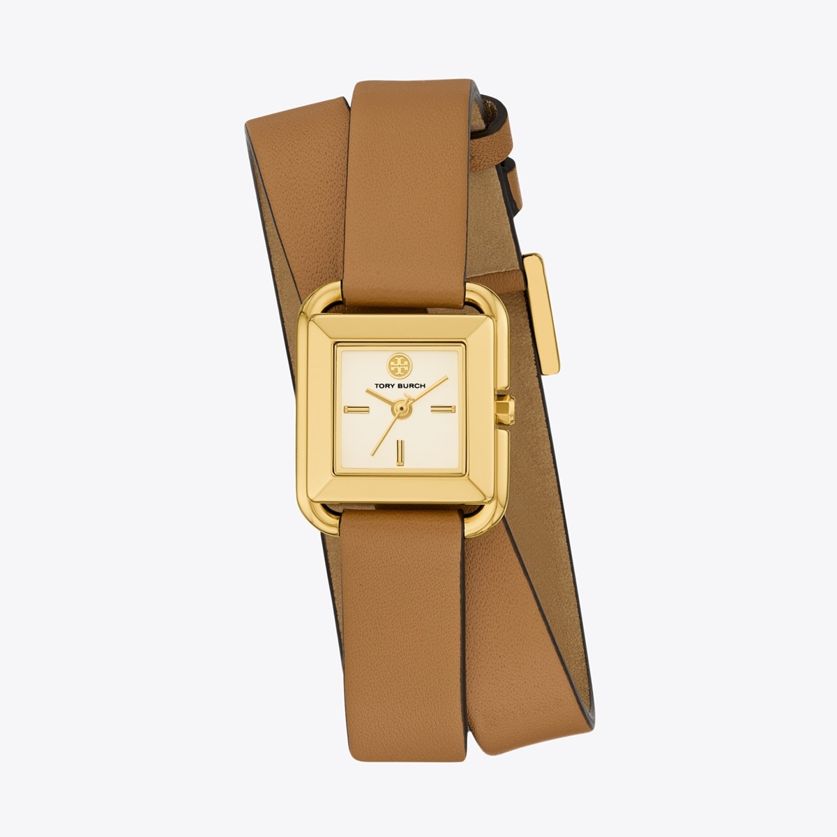 Small Kira Double Wrap Watch in Brown, Size Os