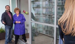 Kevin and Rita track down Jenny to the flat where she has been hiding out (ITV)