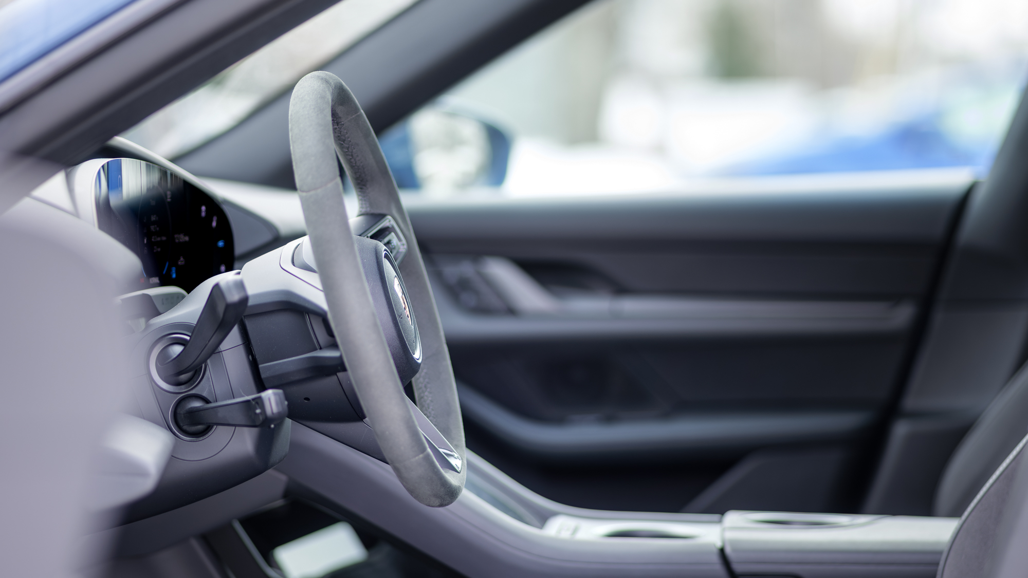 2025 Porsche Taycan test drive.