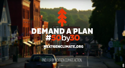 A TV ad from NextGen Climate
