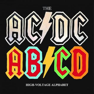AC/DC alphabet book