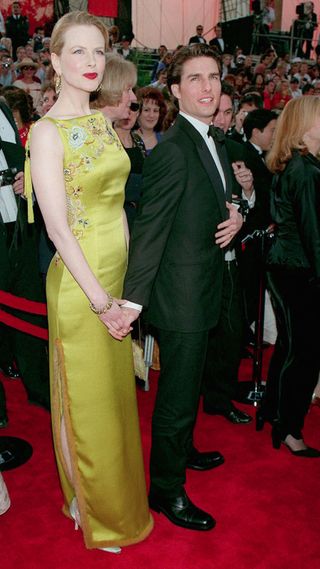 Nicole Kidman in a yellow dress