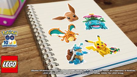 Pokemon Go codes linked to the Lego collaboration