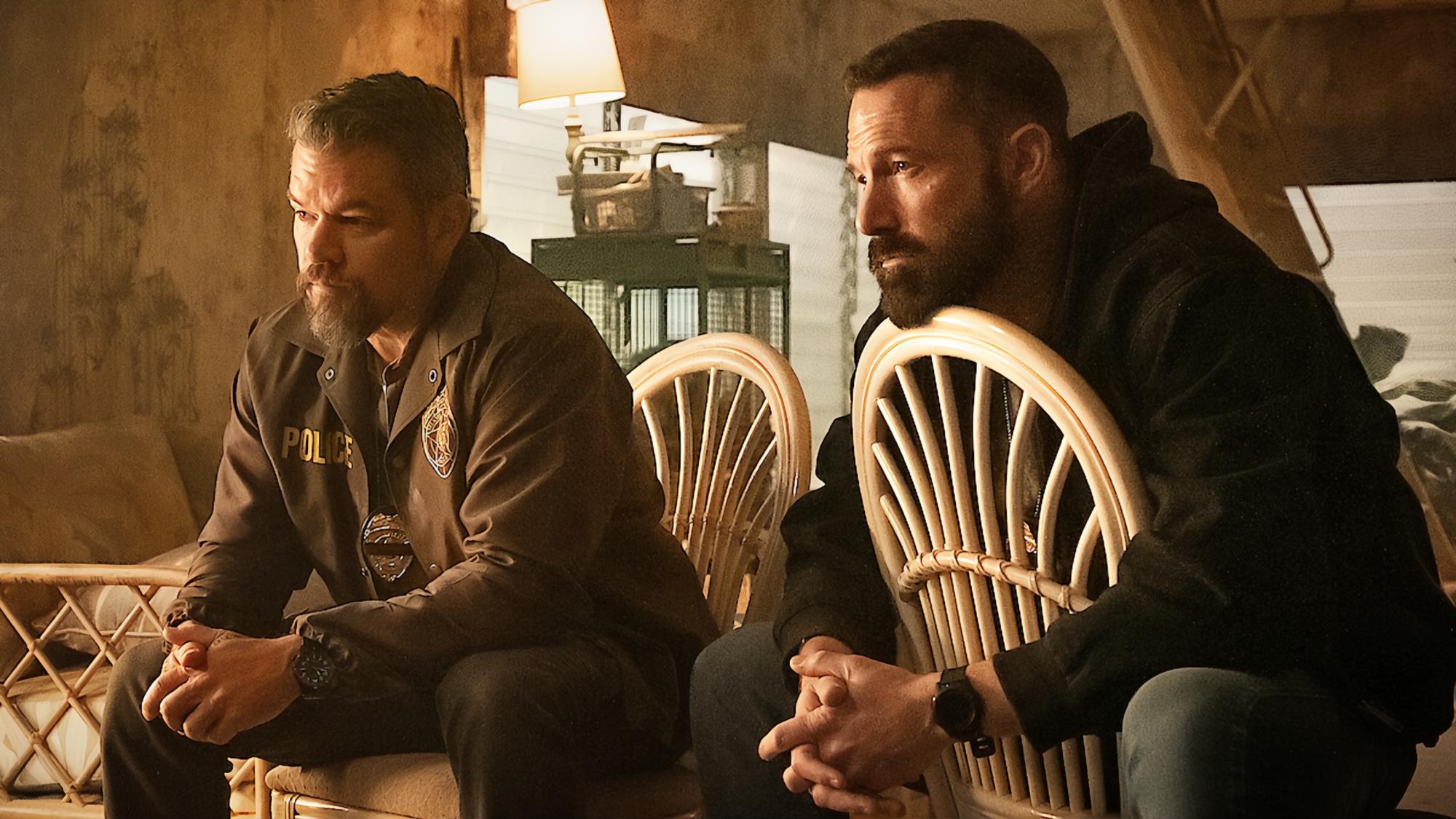 Matt Damon and Ben Affleck in The Rip (2026)