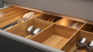 MITTLEDLED kitchen drawer lighting with sensor