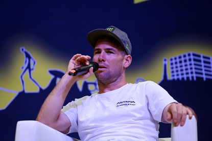 Mark Cavendish at his pre Tour de France 2023 press conference