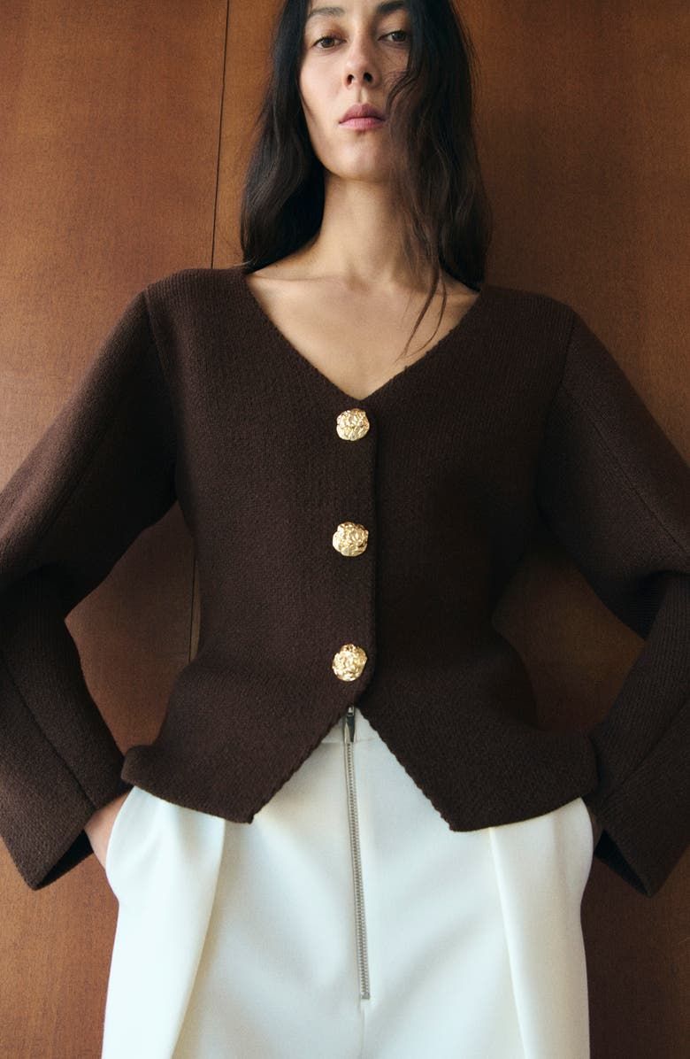 V-Neck Cardigan