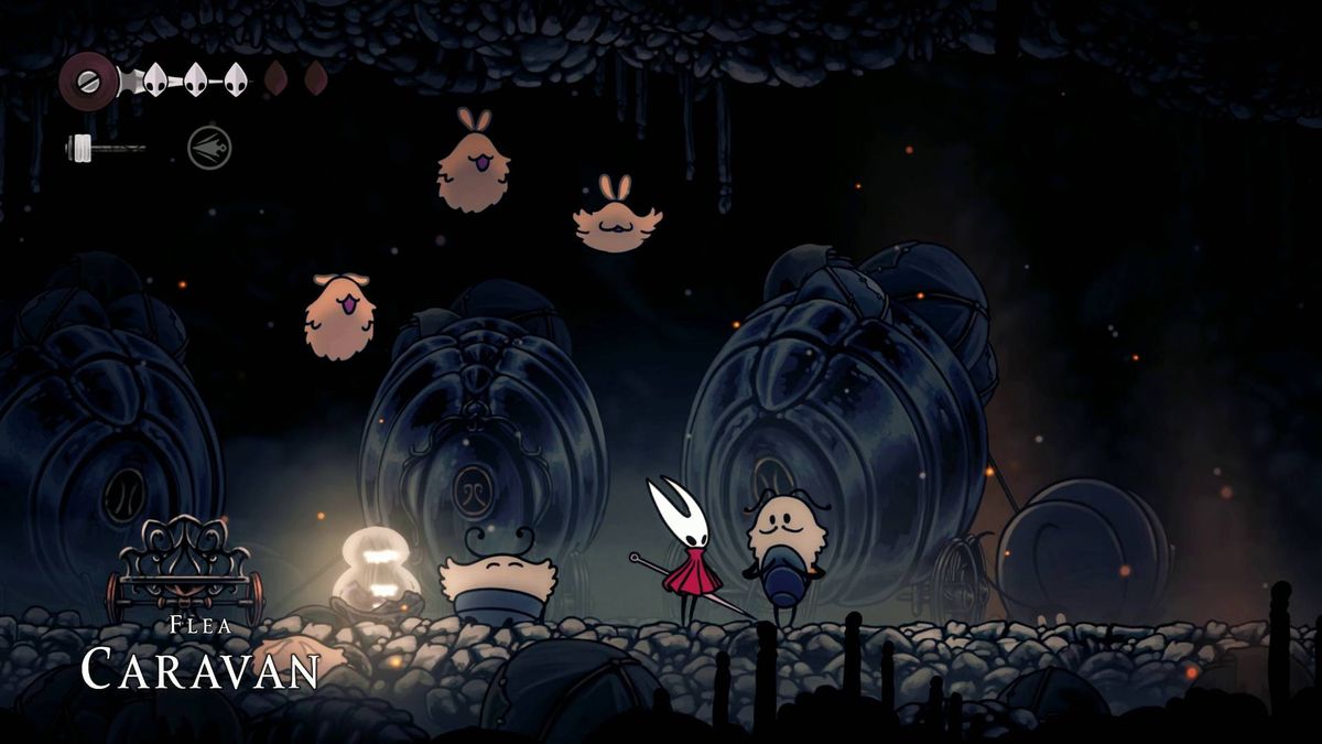 Hollow Knight Silksong fleas