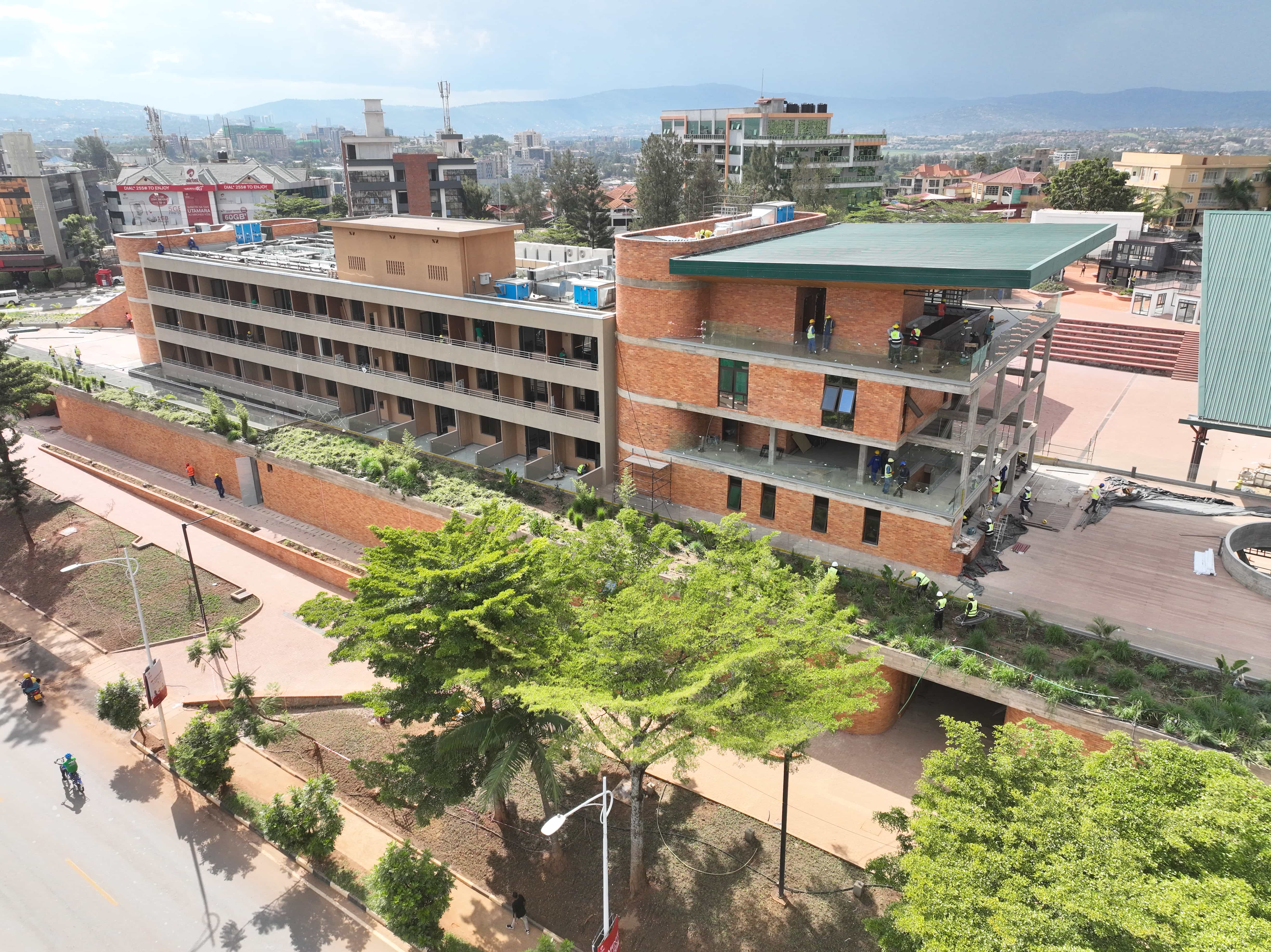 zaria court by NLÉ, in Rwanda