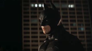 Christian Bale as Batman in Batman Begins