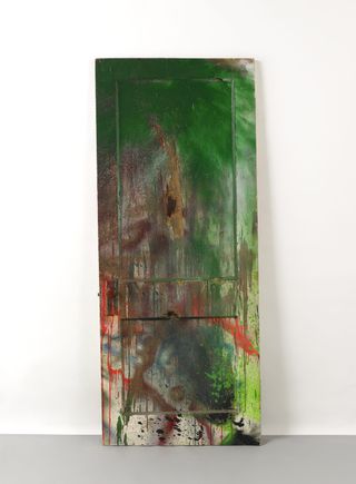 Green door (Acid Rain) by William S Burroughs. ©Estate of William S. Burroughs