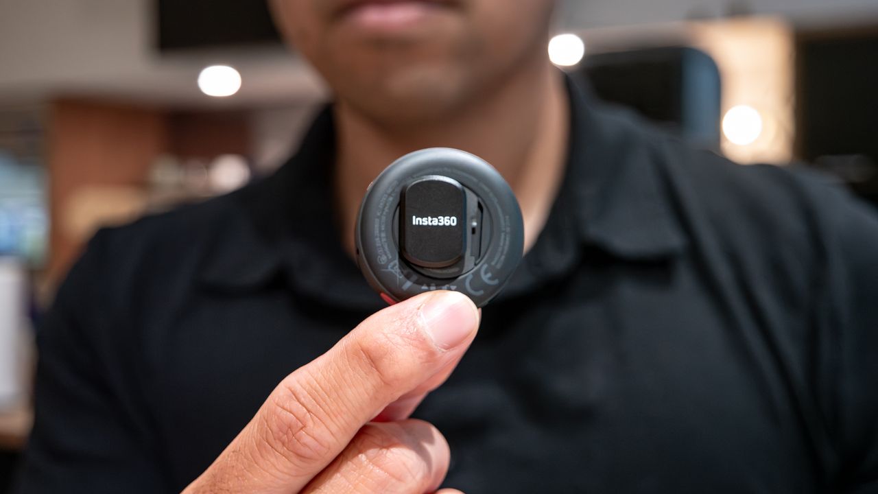 Insta360 Mic Pro used with iPhone.