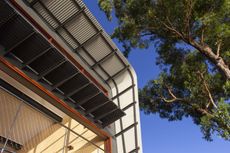 Aluminium roof of Hart House