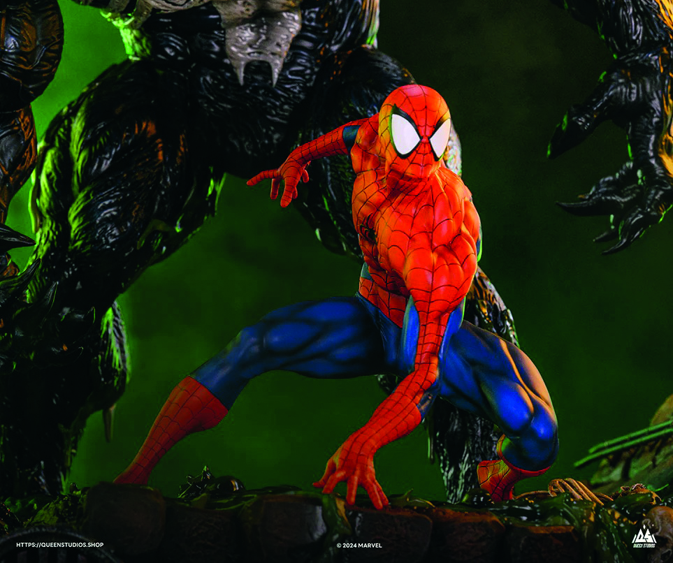 3D Spider-Man collectible sculpture