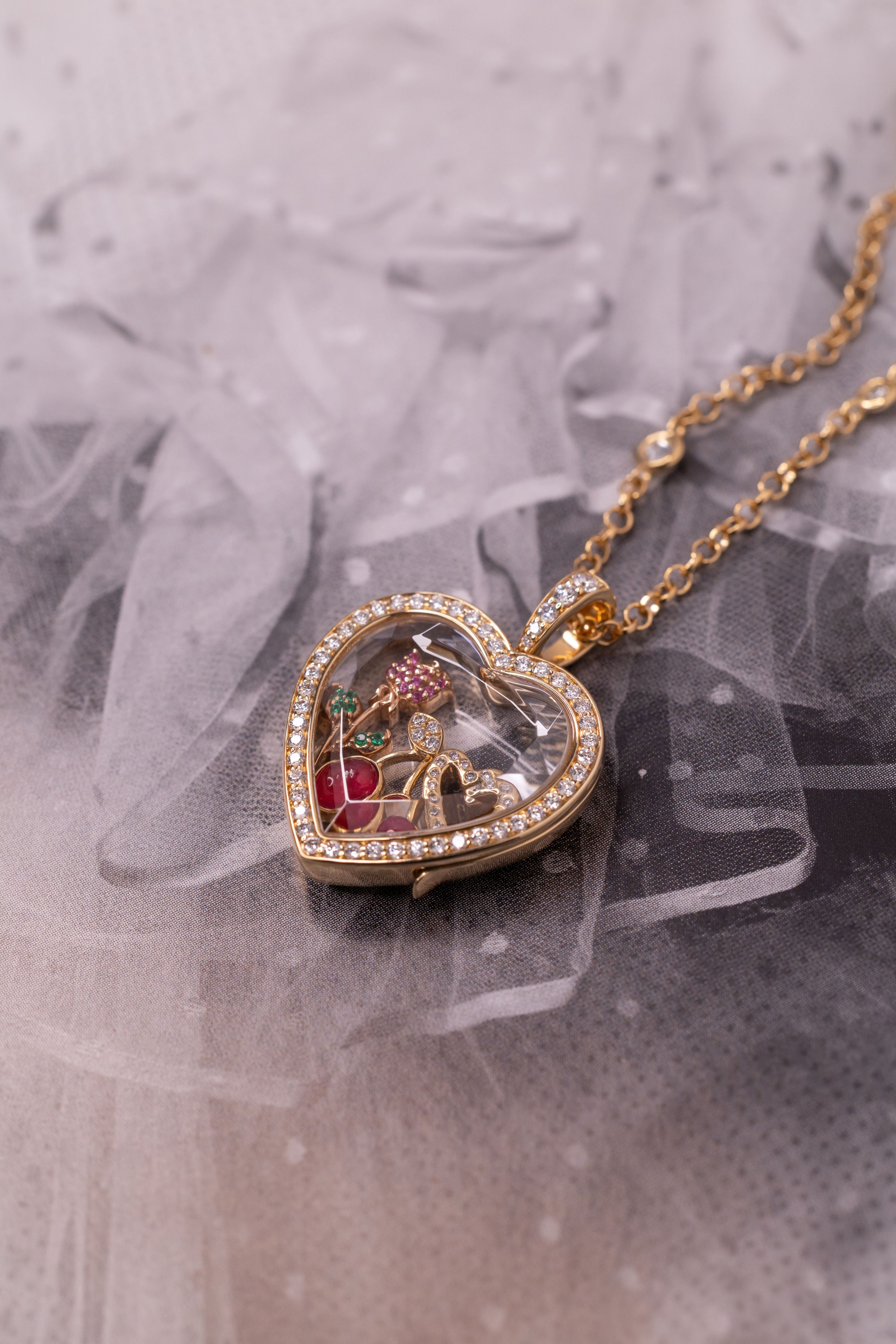 'Heart motifs combine romance, history and craftsmanship in one very intimate object': Jewellery to fall in love with
