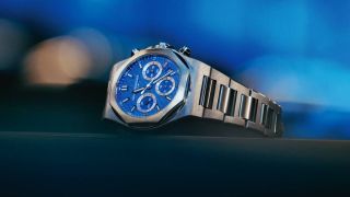 This Girard-Perregaux watch is inspired by the Atlassian Williams F1 Team racing car
