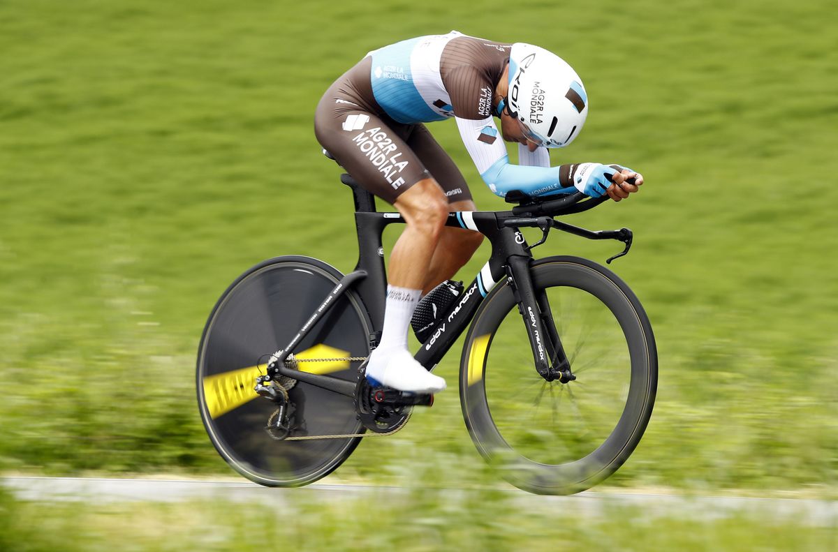 Nans Peters (AG2R La Mondiale) took over as best young rider