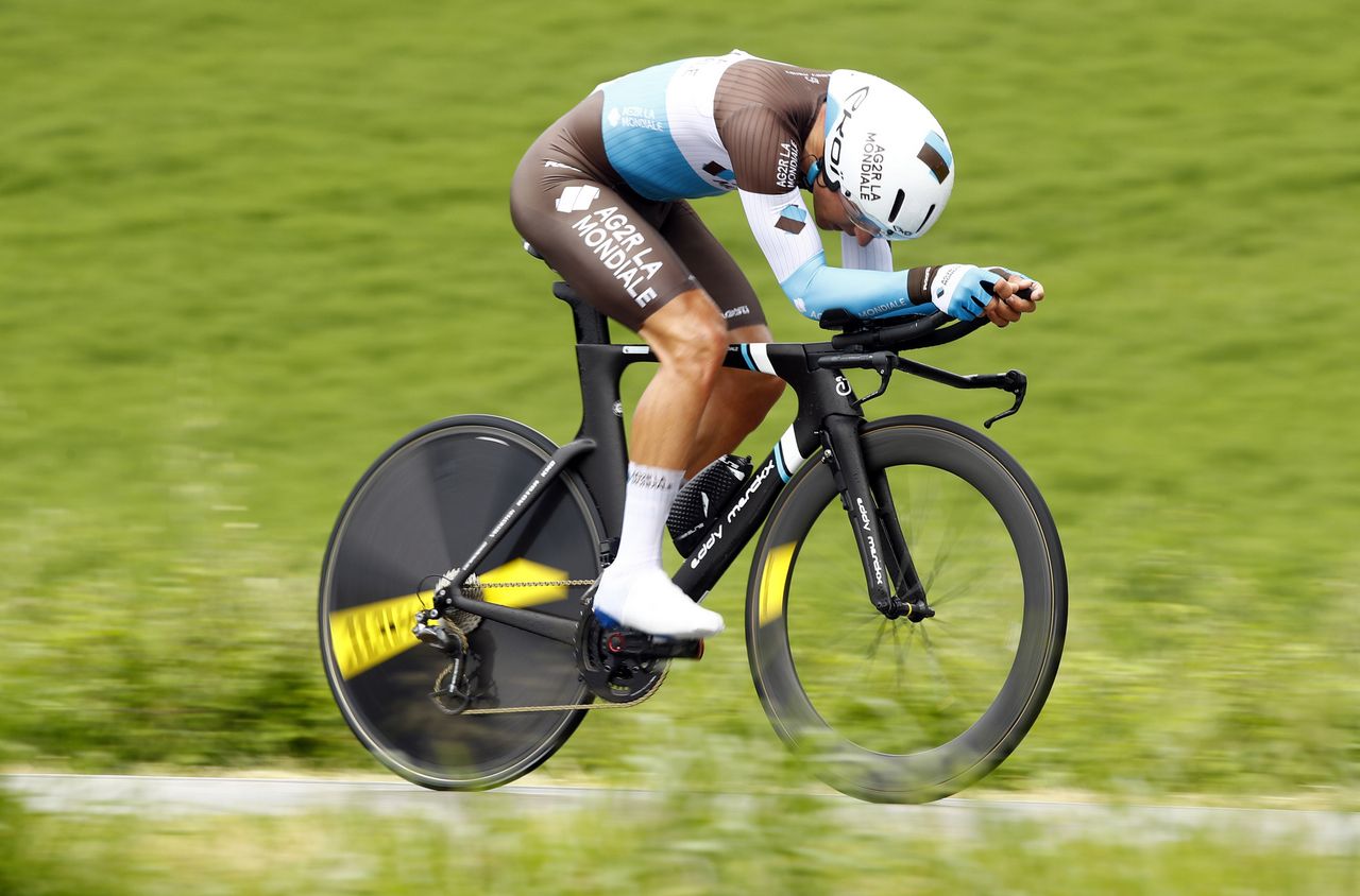 Nans Peters (AG2R La Mondiale) took over as best young rider