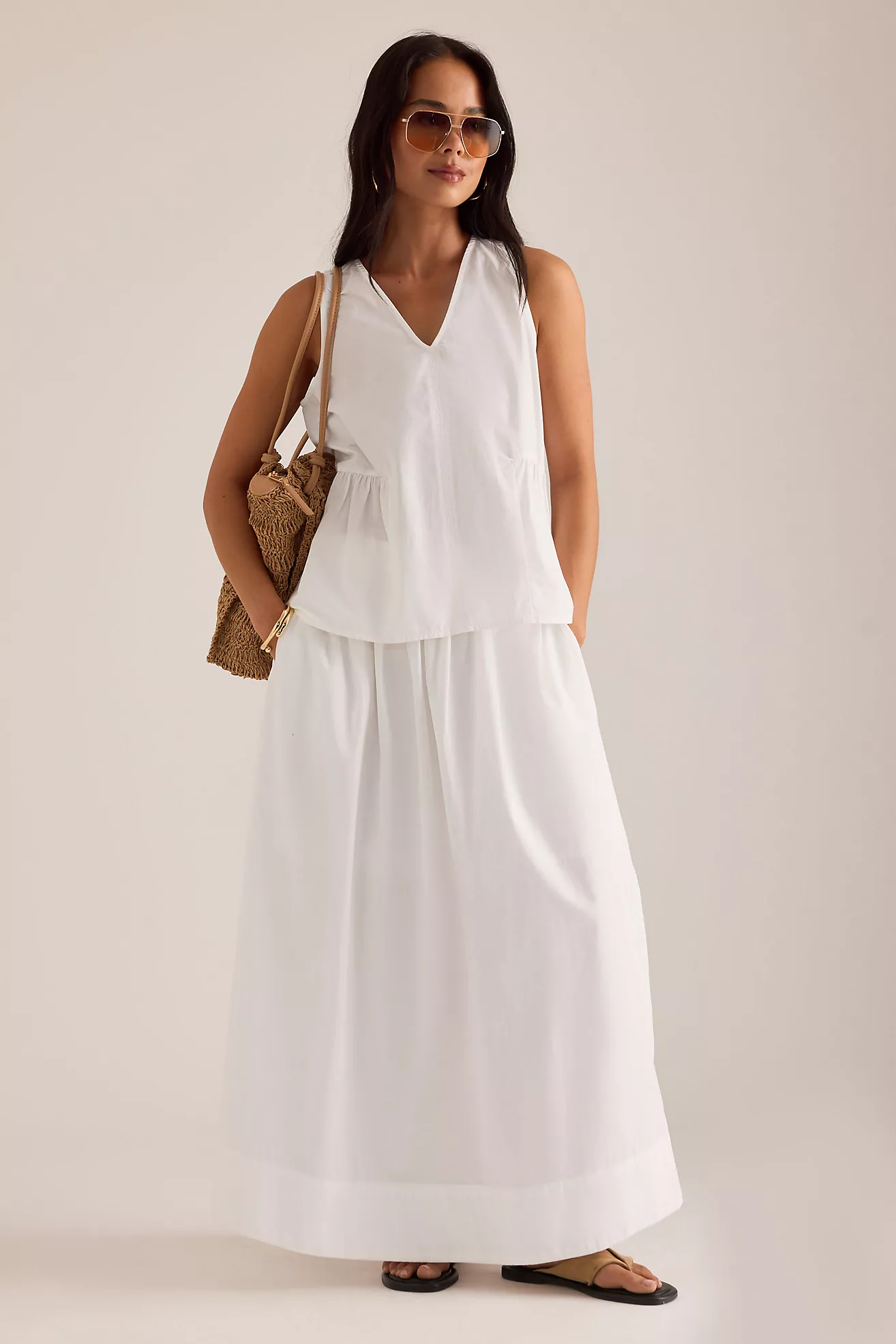 Selected Blair Cotton Maxi Skirt