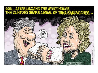 Political cartoon Hillary Clinton