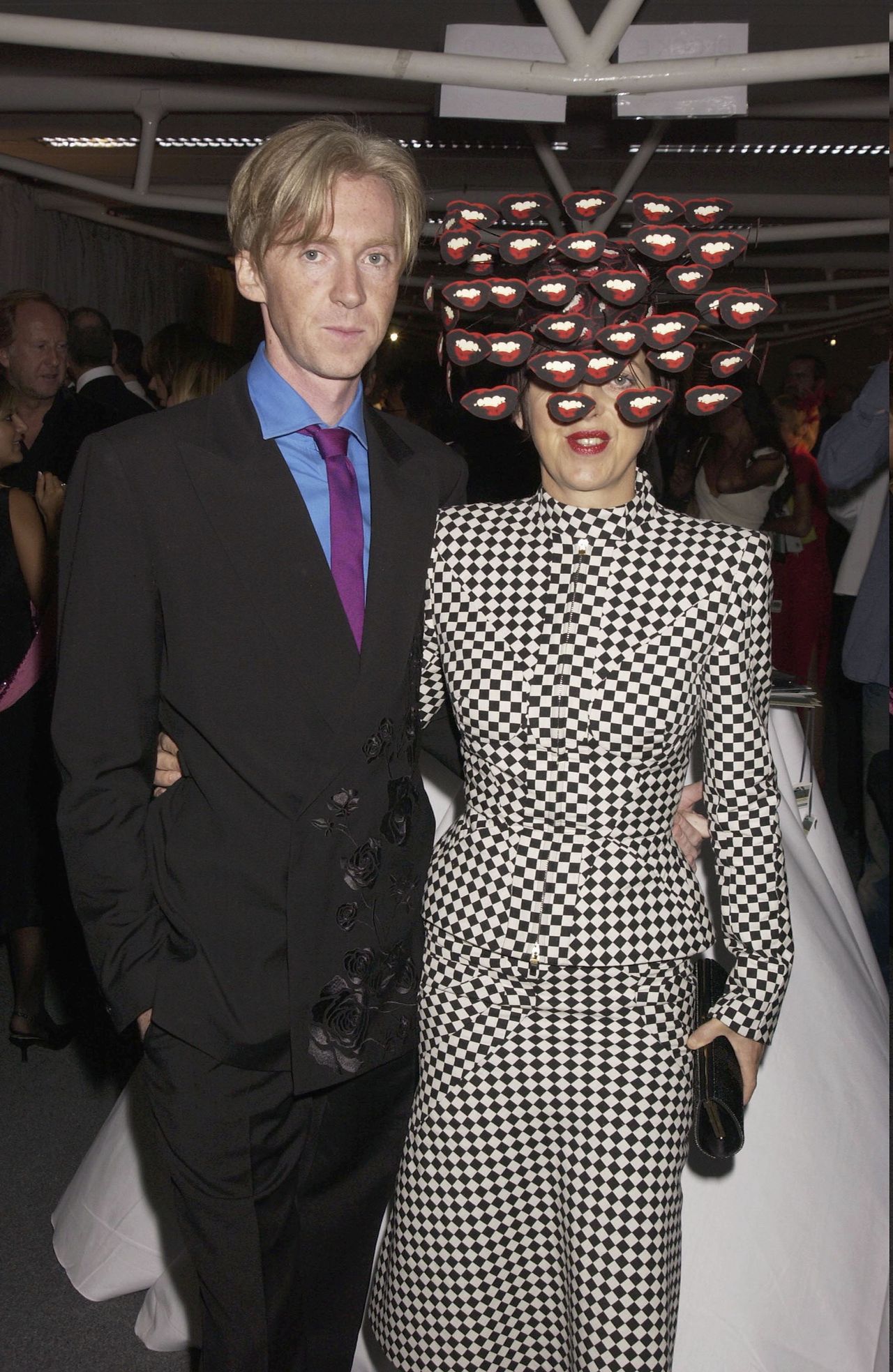 Isabella Blow in outlandish hats