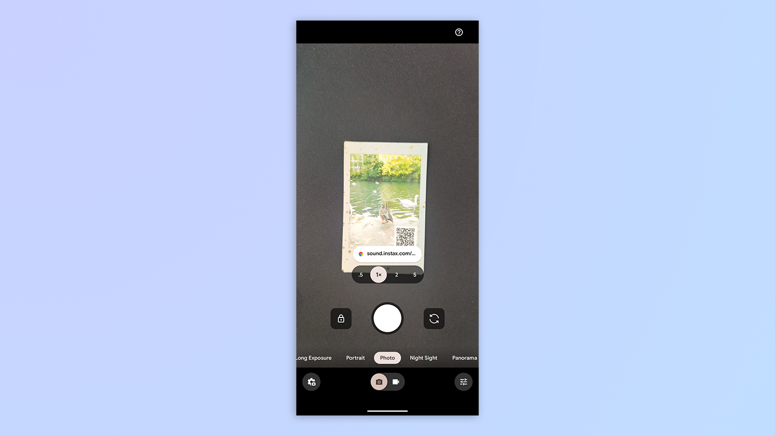 Instant photo prints taken on a Fujifilm Instax mini LiPlay Plus hybrid instant camera