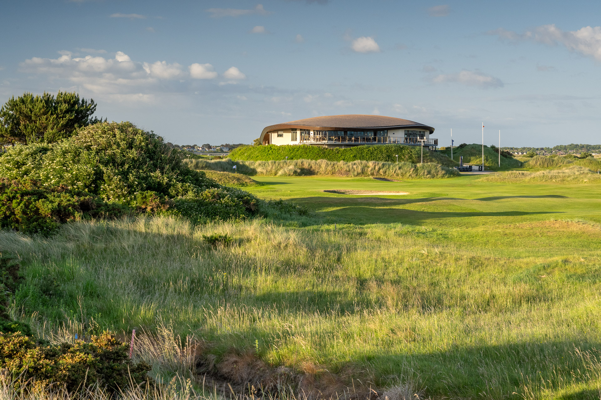 St Anne's distinctive clubhouse