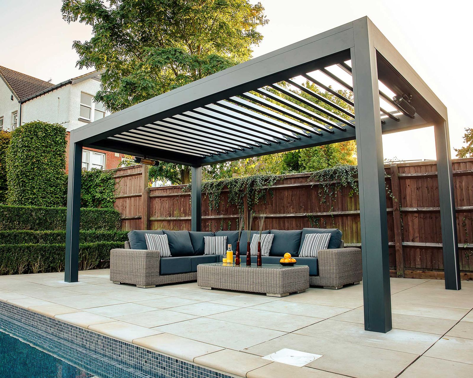 Roof ideas for pergolas including retractable designs 11 looks for