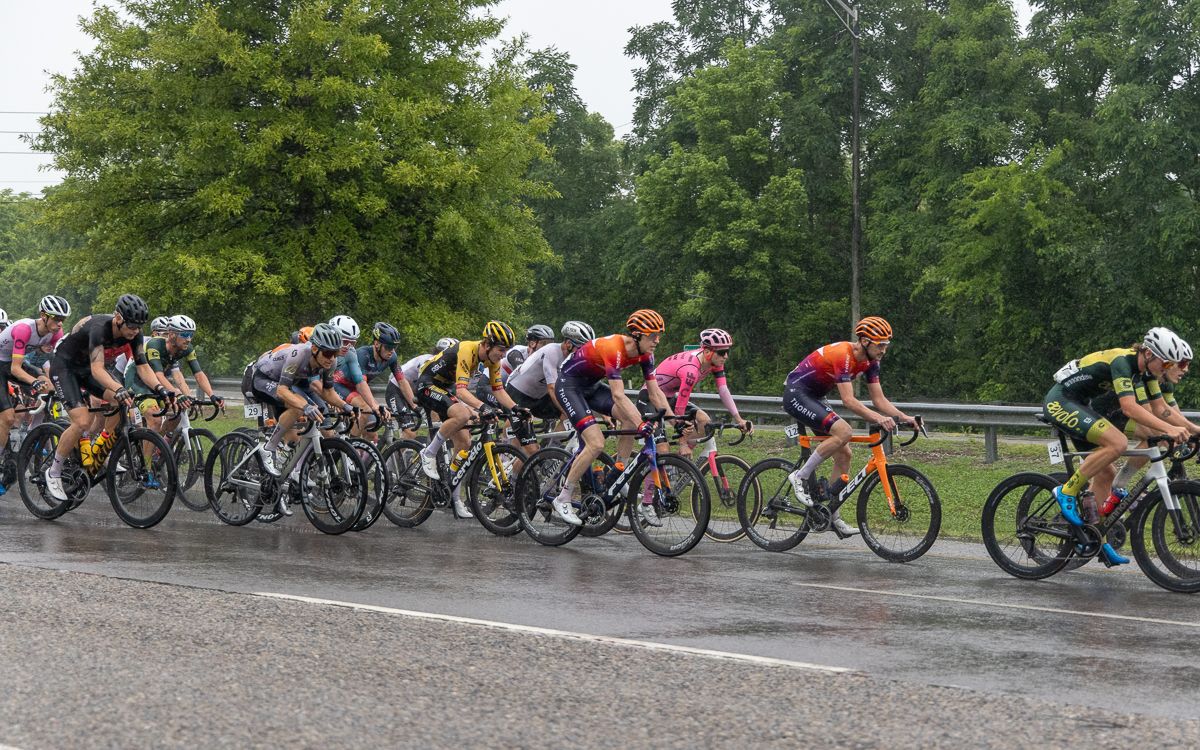 Racing was dynamic from the gun, with a number of different riders trying to escape from the field.