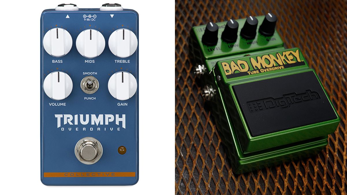 Wampler Triumph – the $99 pedal Josh Scott says is better than the DigiTech Bad Monkey (right)