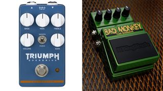 Wampler Triumph – the $99 pedal Josh Scott says is better than the DigiTech Bad Monkey (right)
