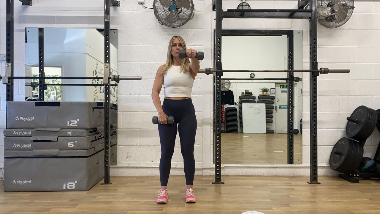dumbbell back exercises