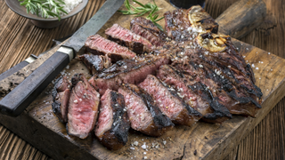 Traditional Tuscan steak dish.