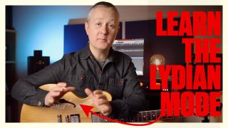 Lydian mode guitar lesson