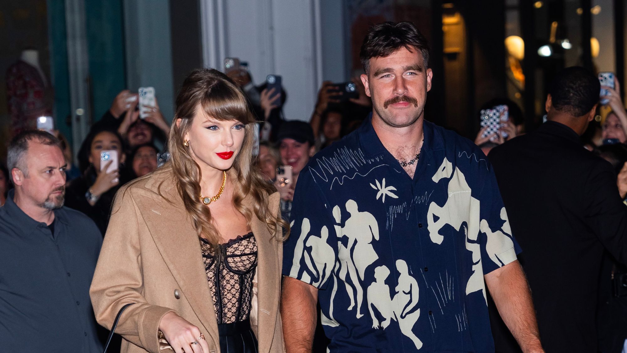 Taylor Swift and Travis Kelce in New York City