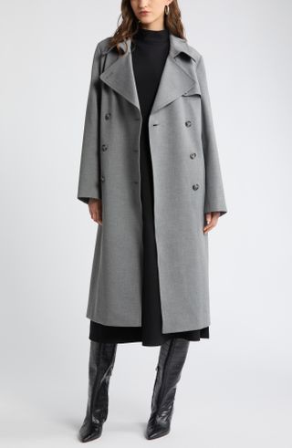 Nordstrom, Double Breasted Trench Coat