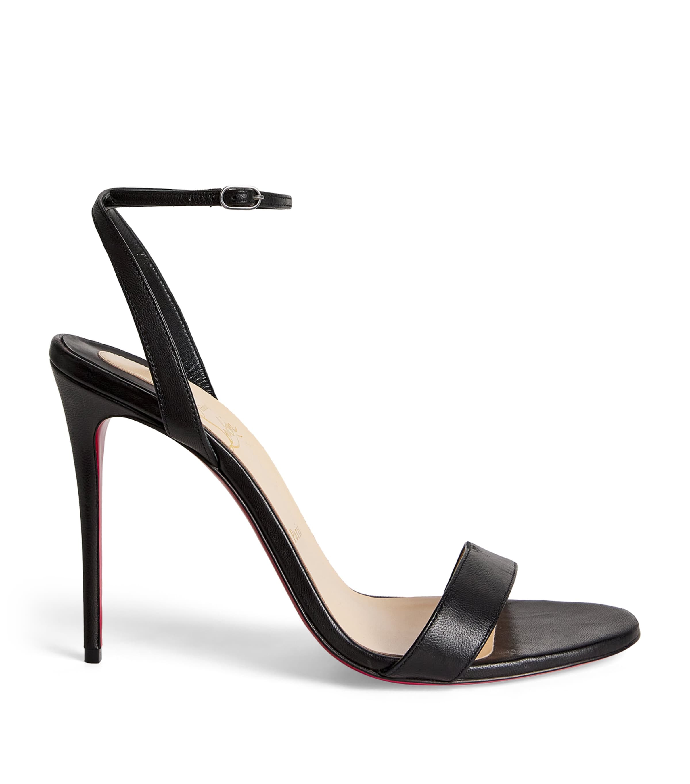 Loubigirl Nappa Leather Heeled Sandals 100