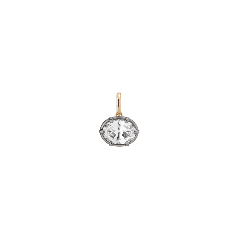 Aurate X Molly Dickson: Oval Georgian Pendant