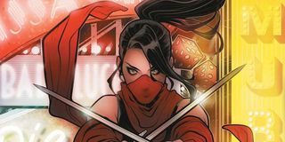 Daredevil anti-heroic assassin girlfriend Elektra