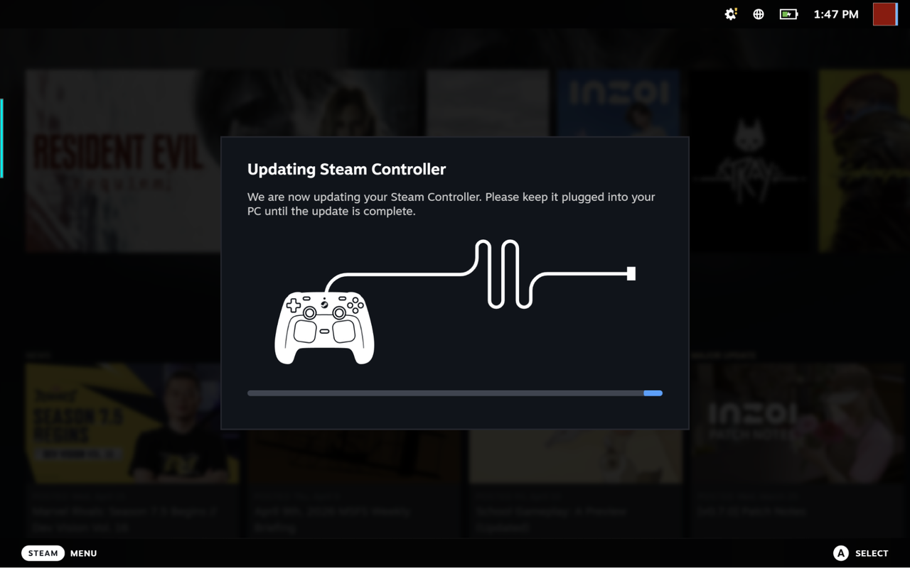 Valve Steam Controller