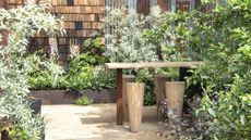 Chelsea Flower Show 2026 small garden with seating