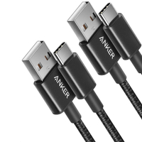 Anker USB Type-C to Type-A Cables (3ft, 2-pack)