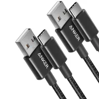 Anker USB Type-C to Type-A Cables (3ft, 2-pack)