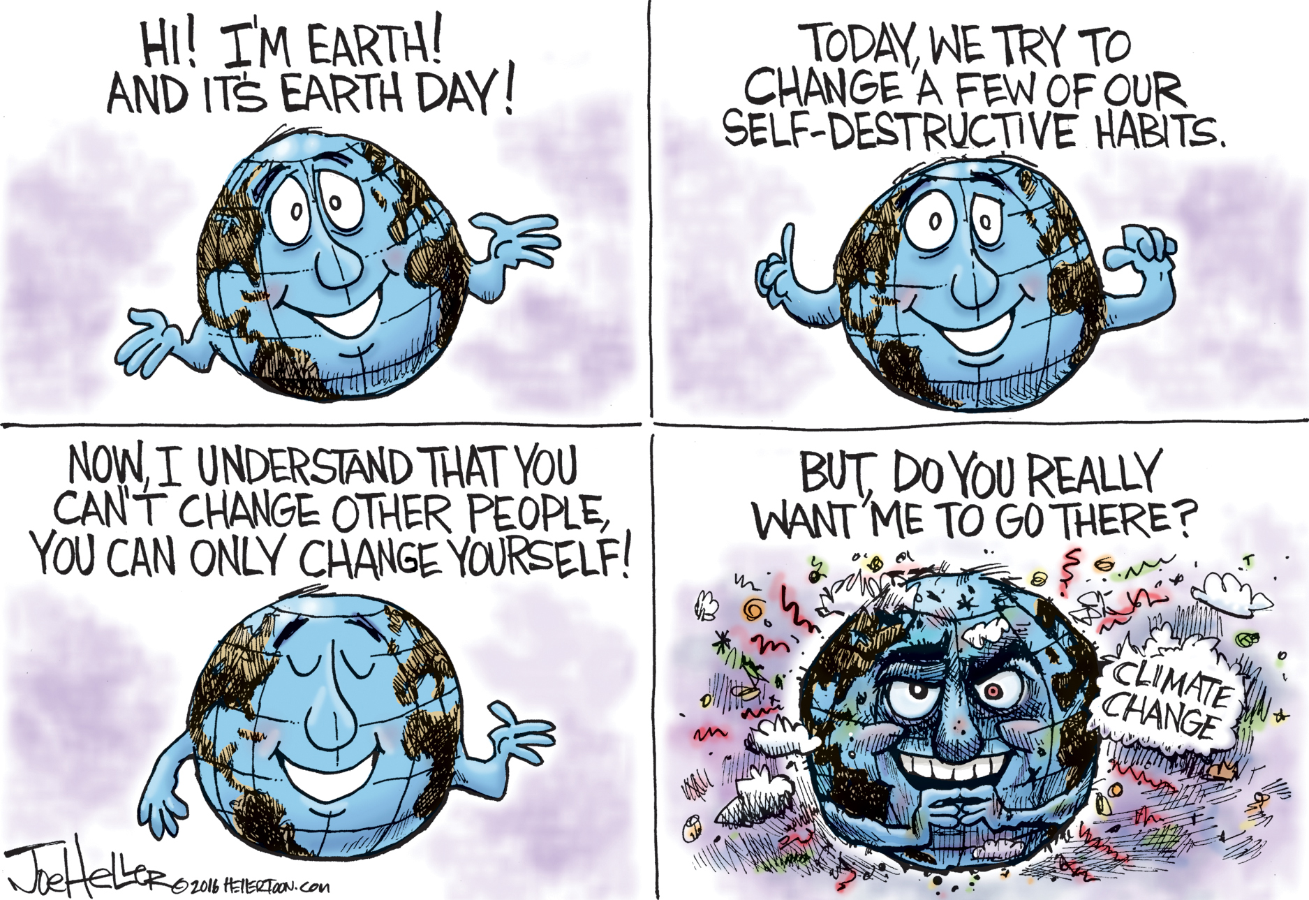 Editorial Cartoon U.S. Earth Day 2016 | The Week