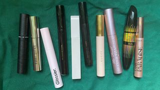 A selection of the mascaras we tested for this guide