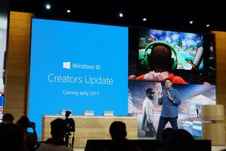 The Windows 10 Creators Update is targeting a public launch in spring 2017.