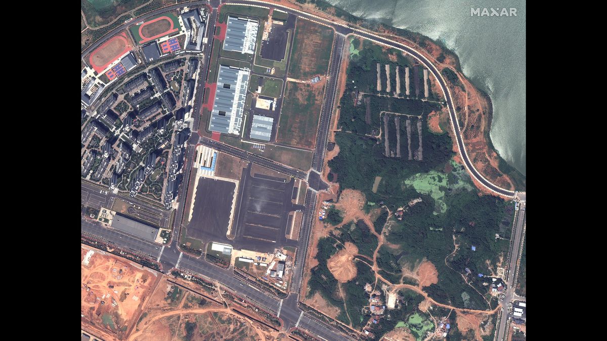 Before the Leishenshan Hospital was built