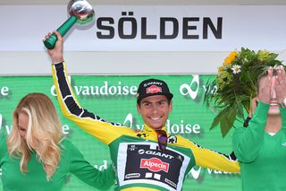 Warren Barguil (Giant-Alpecin) in the Tour de Suisse lead