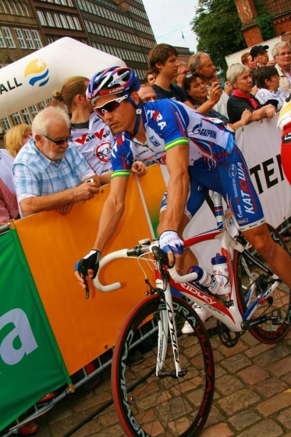 Robbie McEwen said he felt good ahead of the race.