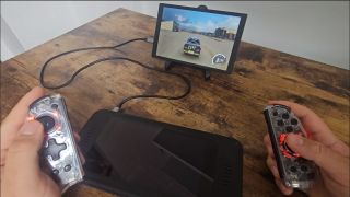 A DIY gaming handheld based on Framework laptop parts